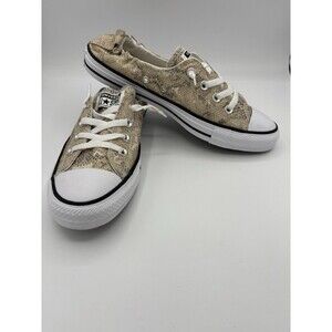 Converse Chuck Taylor All Star Low Shoreline Snake Print Sneaker Womens 10